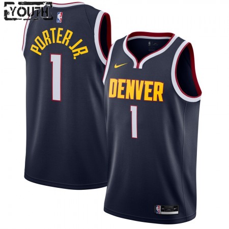 Maillot Basket Denver Nuggets Michael Porter Jr. 1 2020-21 Nike Icon Edition Swingman - Enfant